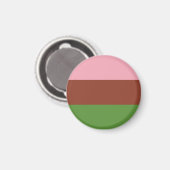 Gynosexual Pride Flag Magnet (Vorderseite/Rückseite)