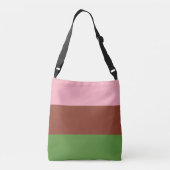 Gynosexual Pride Flag Tragetaschen Mit Langen Trägern (Rückseite)