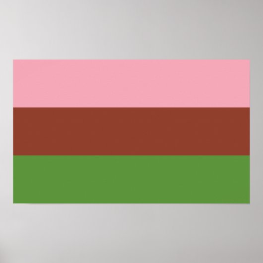 Gynosexueller Stolz Poster (Vorne)