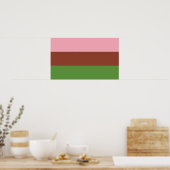Gynosexueller Stolz Poster (Küche)