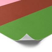 Gynosexueller Stolz Poster (Ecke)