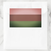 Gynosexueller Stolz Rechteckiger Aufkleber (Tasche)