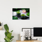Gyokuro - Grüner Tee - ZEN BUDDHISMUS Poster (Heimbüro)