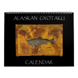 Gyotaku - großer Kalender