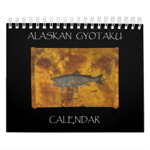 Gyotaku - Kleinkalender Kalender