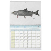 Gyotaku - Mittelkalender Kalender (Feb 2027)