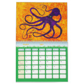Gyotaku Octopus - Mittelkalender Kalender (Mär 2027)