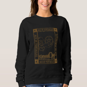 Gypsie Fortune Teller Psychische Ära der Pentagram Sweatshirt