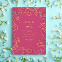 Gypsophila Hot Pink Neon Botanische Hochzeit