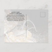 Gypsum-Blume, Jewel Cave National Monument, SD Postkarte (Rückseite)