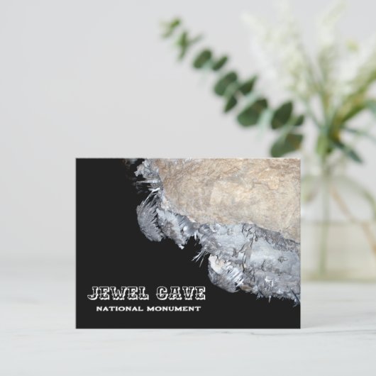 Gypsum Spinnen, Höhlenbildung, Jewel Höhle, SD Postkarte (Stehend Vorderseite)