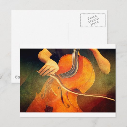 Gypsy Jazz Variation Postkarte (Vorne/Hinten)