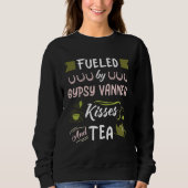 Gypsy Vanner Mom Tea Sweatshirt (Vorderseite)