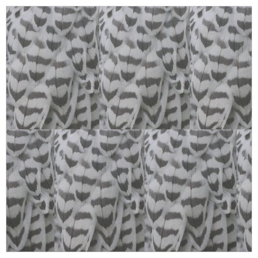 Gyrfalcon Feathers Fabric Stoff (Muster)