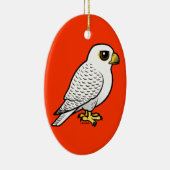 Gyrfalcon Keramik Ornament (Rechts)