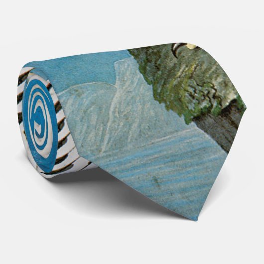 Gyrfalcons, alias Gerfalcons von John James Audubo Krawatte (Gerollt)