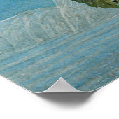 Gyrfalcons, alias Gerfalcons von John James Audubo Poster (Ecke)