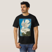 Gyrfalcons, alias Gerfalcons von John James Audubo T-Shirt (Vorne ganz)