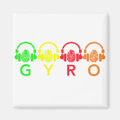 GYRO Magnet (Vorne)