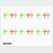 GYRO Sticker (Blatt)