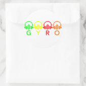 GYRO Sticker (Tasche)