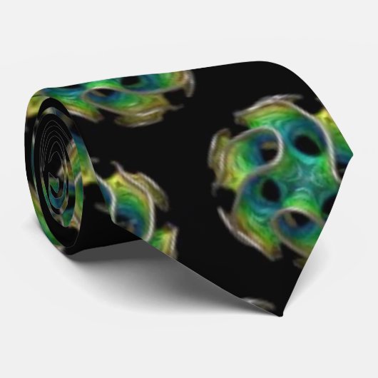 Gyroid Krawatte (Gerollt)