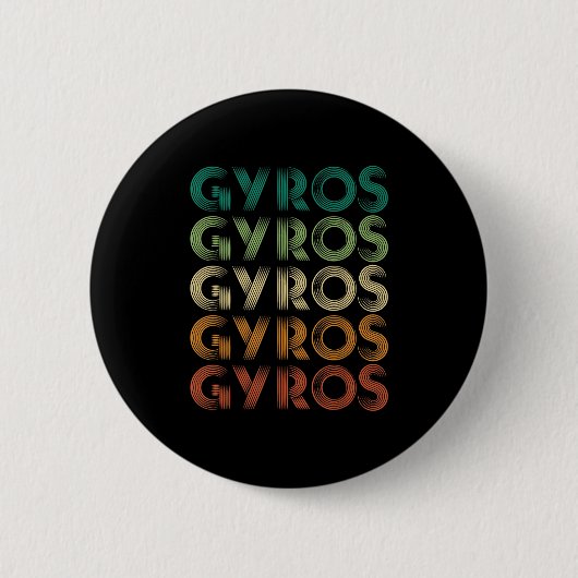 Gyros Griechenland Griechenland Foot Malaka Button (Vorderseite)