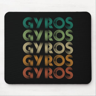 Gyros Griechenland Griechenland Foot Malaka Mousepad