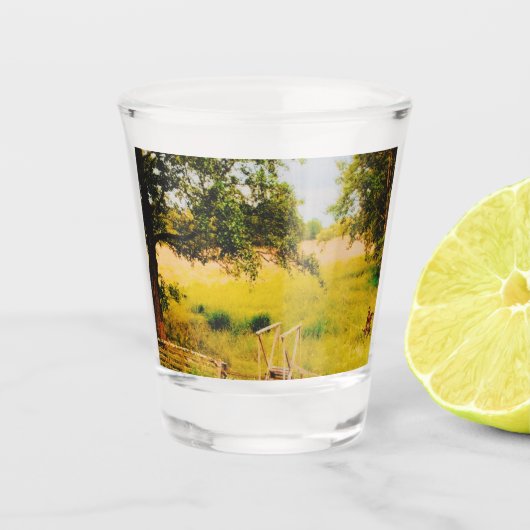 Gysinge Sommerfeld Schnapsglas (Vorderseite)