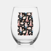 Gyutyuytftff Weinglas Ohne Stiel (Vorderseite)