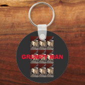 GZ & LTS - Grumpy Man (Back in Business) Schlüssel Schlüsselanhänger (Vorderseite)