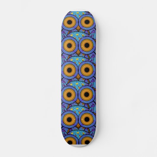 H00t Eule alles Augen-Skateboard Skateboard (Vorderseite)