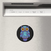 H00t Owl Midnight Madness Magnet (In Situ (Geschirrspüler))