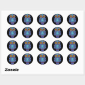 H00t Owl Midnight Madness Sticker (Blatt)