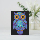 H00t Owl Mitternacht Madness Postkarte (Stehend Vorderseite)