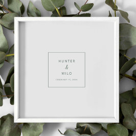 H100 Gästeschrift Hochzeitplakat Dekor Poster