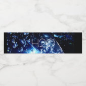 h20 Etikett der Wasserflasche (Einzelnes Label)