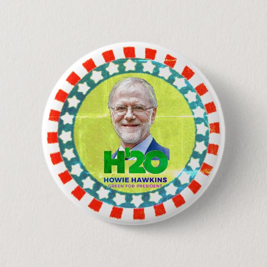 H'20 Howie Hawkins Button (Vorderseite)