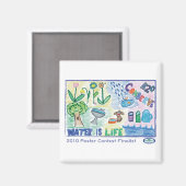 H20 Konservierung Magnet (Vorderseite/Rückseite)