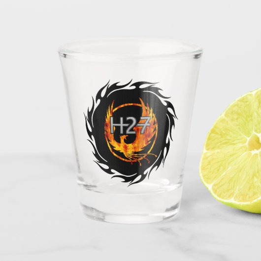 H27 Shot Glass Schnapsglas (Vorderseite)