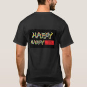 H2 PROJECT "HAPPY HAPPY" T-Shirt (Rückseite)