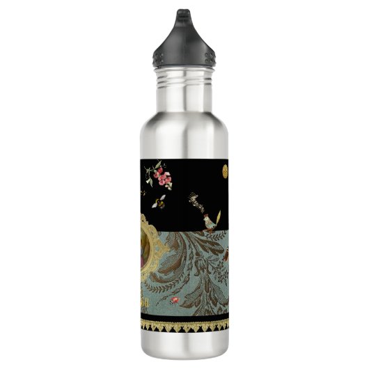 H2Eau (H2O) Rococo Water Bottle Edelstahlflasche (Rechts)