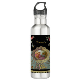 H2Eau (H2O) Rococo Water Bottle Edelstahlflasche