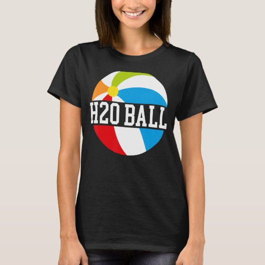 H2O Ball Pool Party Aufblasbares Spreizwasser Ball T-Shirt (Vorderseite)