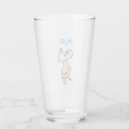 H2O Das dreistellige Menschenglas Glas (Rückseite)