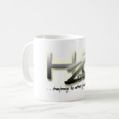 H2O, das eine Kultur-Tasse umwandelt Kaffeetasse (Vorderseite Links)