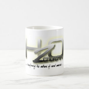 H2O, das eine Kultur-Tasse umwandelt Kaffeetasse
