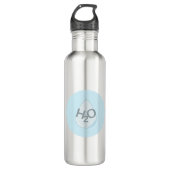 H2O Drop Edelstahlflasche (Vorderseite)
