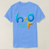 H2O einfach Wasser 3 hinzufügen T-Shirt (Design vorne)