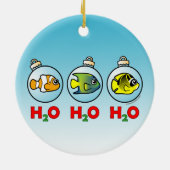 H2O! H2O! H2O! KERAMIK ORNAMENT (Hinten)